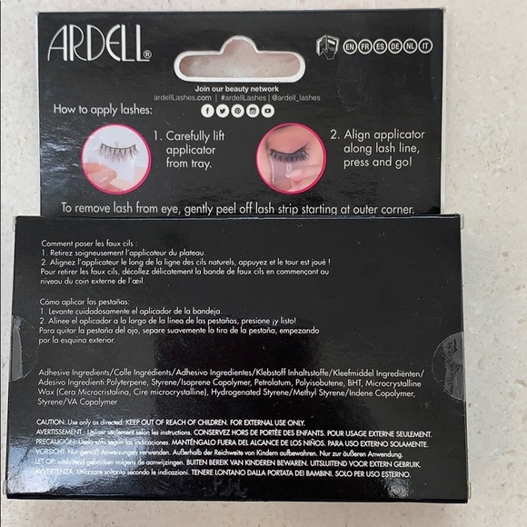 Ardell 105 Press On Lashes w/ Applicator - Picture 8 of 8